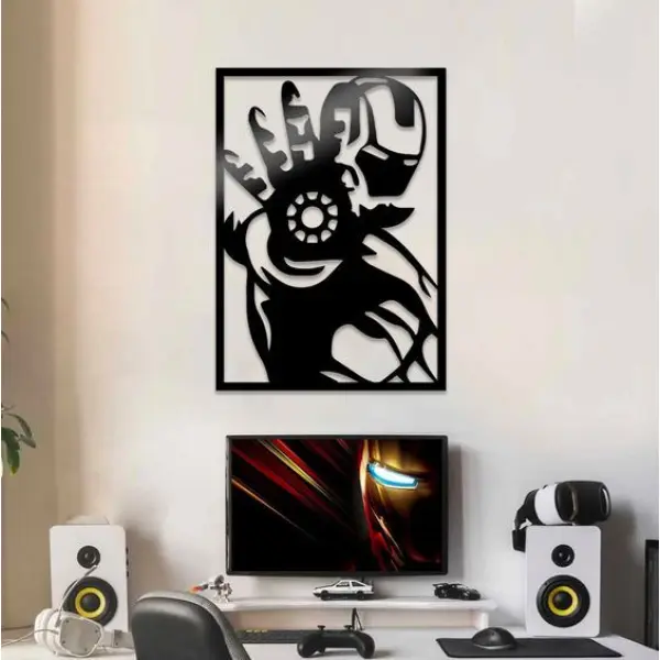 Marvel Superhero Avengers Collections Wooden Wall Decor Frames 6 pc - Image 4