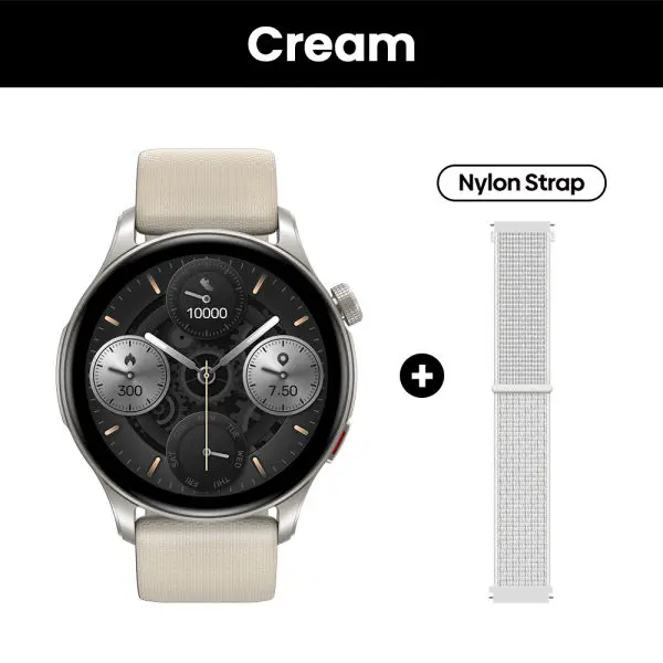 NEW Zeblaze Btalk 3 GPS Smart Watch | Built-IN GPS | Double Strap | 1.43" AMOLED Display | IP 68 | Dual Nylon & Silicone Strap | Fitness Tracking Smartwatch For Men & Women - Image 2