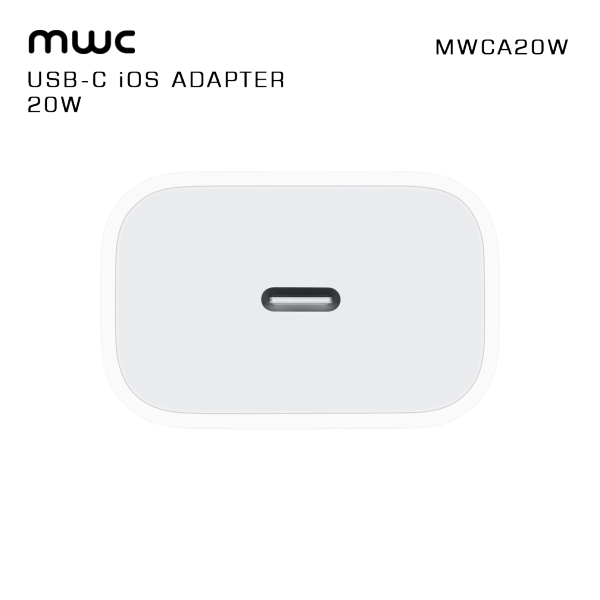 MWC Fast Charging Power Adapter With Type-C Port | 3A | Max 20W | MWCA-20W - Image 2