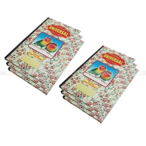 6 Set Of Universal Pigeon Printed No.6 Deluxe Fancy Register