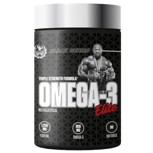 Dexter Jackson Black Series Omega-3 Elite Fish Oil - 1250Mg, Omega-3-800Mg ,90 Softgels