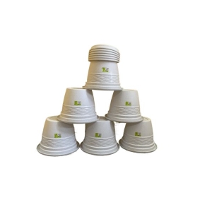 6Pcs 10 Inch Gamala With Plate For Indoor Outdoor Garden