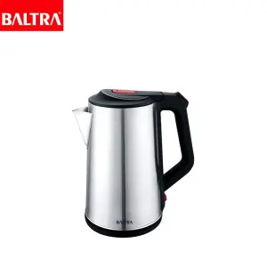 BALTRA Electric Cordless Kettle | Eager | 2.5 Ltr | 360° cordless jug kettle | High grade SS body | Concealed heating element | Boil dry protection | Auto cut off function | Cord storage facility |1500 W | 12 Month Warranty