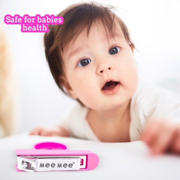 mee mee Nail Clipper MM-3830D Pink - Image 6