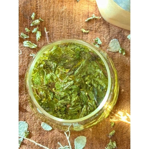 Spearmint Tea For Reduces Facial Hair, Hormonal Imbalance, Weight Loss, PCOD/PCOS, And Acne (Loose  Tea) - 50GMS Kraft Pack - Suiro Teas - Image 3