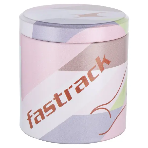 Fastrack Stunners Quartz Analog Silver Dial Metal Strap Watch for Girls - Image 7
