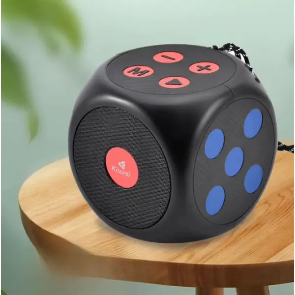 Kisonli G15 Portable Music BlueTooth Dice Mini Speaker - Image 2
