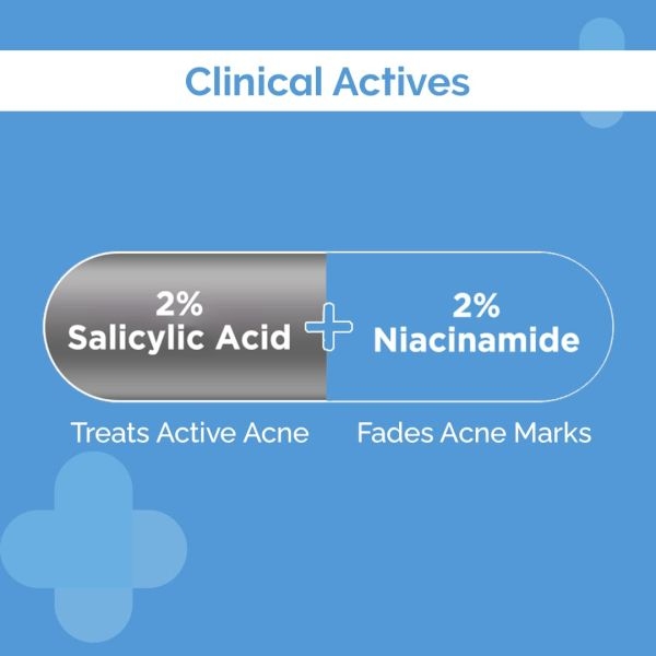 The Derma Co Sali-Cinamide Anti-Acne Face Wash with 2% Salicylic Acid & 2% Niacinamide - 80ml - Image 3