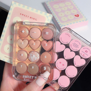 Herorange Calculate Love Disk 12 Color Eyeshadow Palette