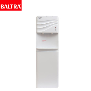 BALTRA Standing Water Dispenser | Mist | 550 Watt | 2 taps for hot & normal water | Heating capability: 5 L/hr | Heating temperature: 90°C | Made with ABS material | Comes with a cabinet | 12 months warranty