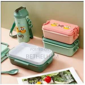 Kids Lunch Box With Water Bottle