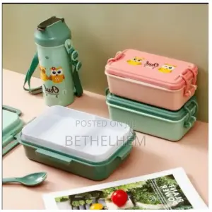 Kids Lunch Box With Water Bottle