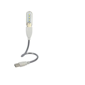 USB LED Book White Lights 3LED LED Bulb 5V Power Input With Flexible Cable