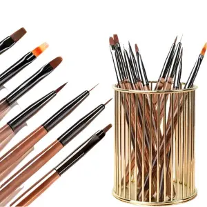 Professional Nail Art Brushes Set Japanese Style Classic Acrylic Liner Drawing Stripe Pen UV Gel Brushes Painting Manicure Tools