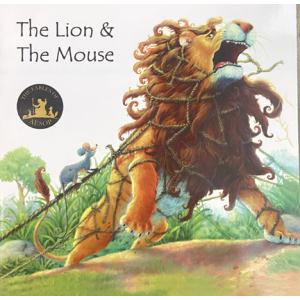 The Lion & The Mouse - Children Book, English, Pictorial, Aesop's Fables