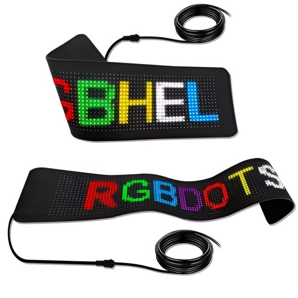App Control Flexible Led Sign Board Programmable Messages Scrolling Led Sign Display For RGB Digital Display Led Board - Image 2