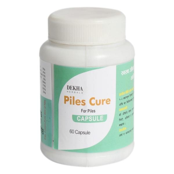Dekha Herbals Piles Cure For Piles Capsule 60 Capsules - Image 4