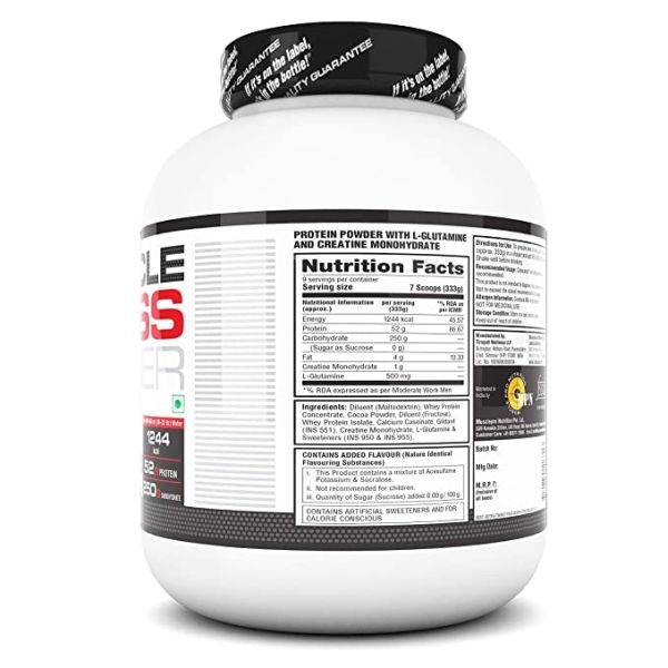 Labrada 2.7Kg 6 Lbs Muscle Weight Gainers/Mass Gainers 2722 g Chocolate | Scientifically Advanced Mass Gainer - Image 2