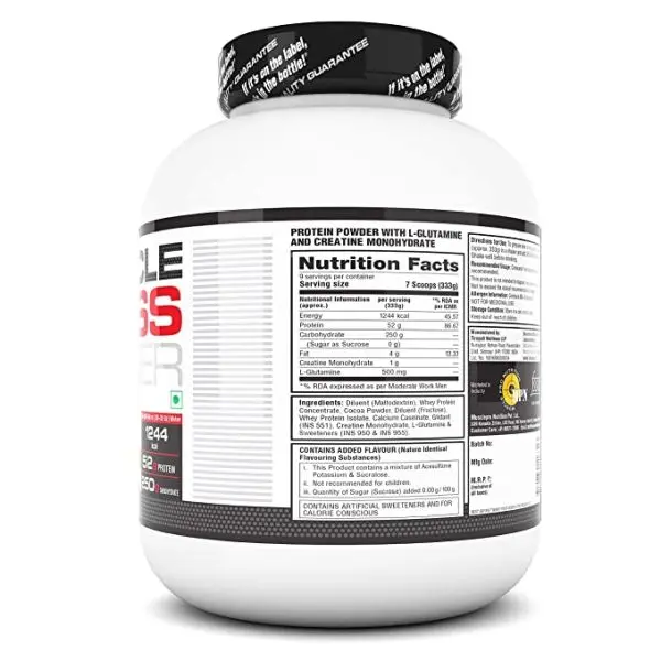 Labrada Muscle Weight Gainers/Mass Gainers  (2722 g, Chocolate) - Image 2