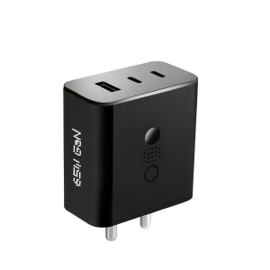 65W GAN Adapter with USB-A and Type-C Ports for Smartphones