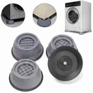 4pcs/set Box Pack Anti Vibration Feet Pads Washing Machine Rubber Mat Dryer Fixed Non-slip Pad