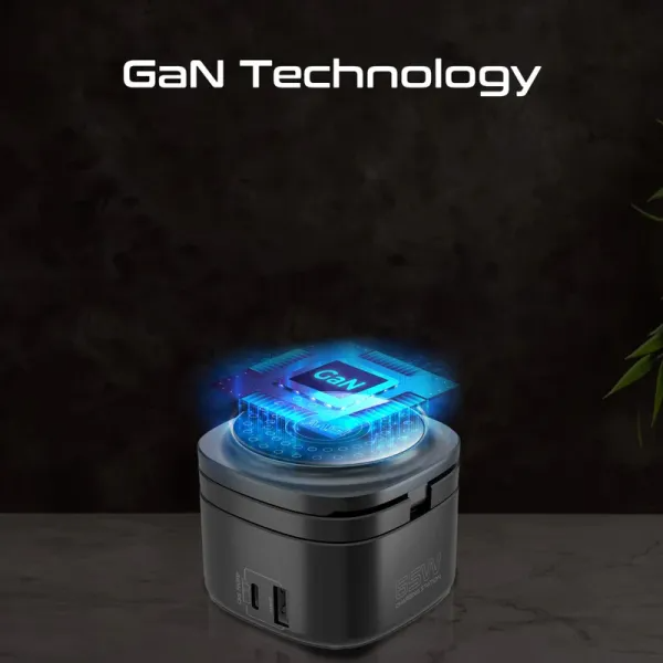 65W GaNFast™ Foldable MagSafe Compatible Wireless Charging Station - Image 9