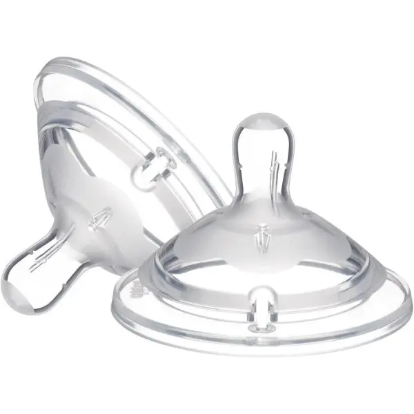 Chicco Teat Stepup New Food Flow 6M + 2 Pieces - Image 3