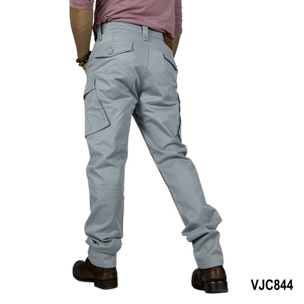 VIRJEANS (VJC844) Cargo Box Pant For Men-Blue - Image 4