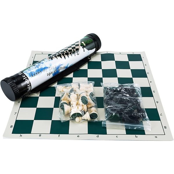 Travel Chess/ Chess Set in Carryable Barrel For Play on Travel - Image 2