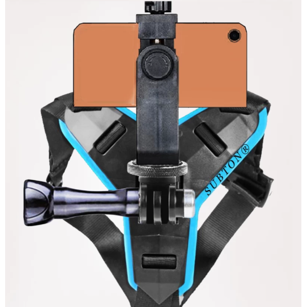Helmet Chin Mount With Mobile And Action Camera Holder Bracket And Phone Holder Lace - Image 8