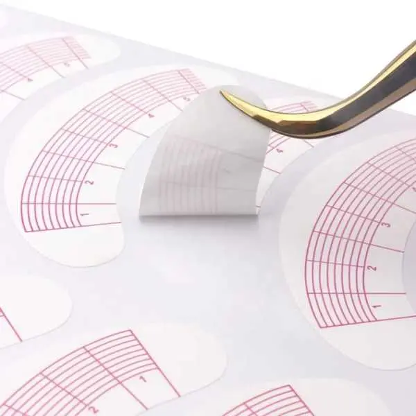 Eyelash Isolation Paper Skin-Friendly Lash Mapping Sticker Eyelash Extension Tool Lashes Practice & Training Beauty Accessories - Image 2
