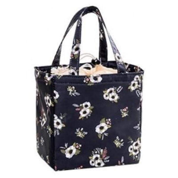 Insulated Lunch Bag, Waterproof Tote Bag Portable Storage Bento Bag Cooler/Thermal Picnic Storage Bag- Flower - Image 2