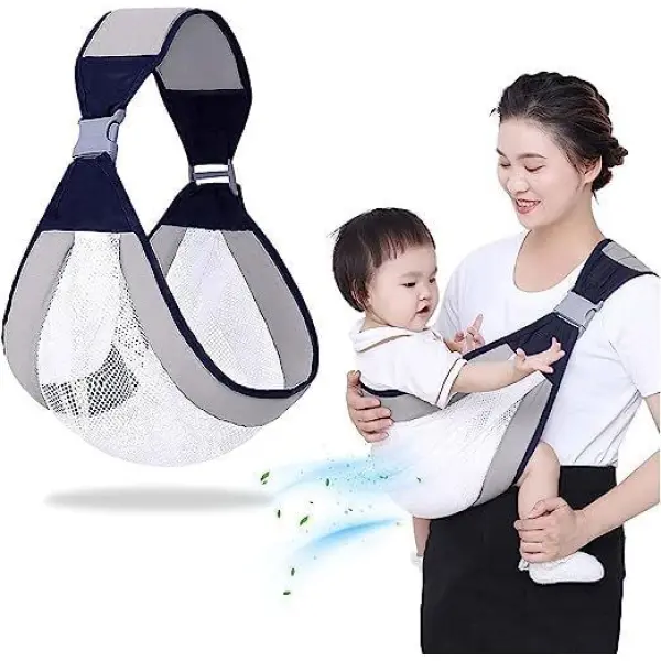 Baby Sling Carrier For Newborn Baby Holder In Sleeping Travel Ergonomic Baby Wrap - Image 3
