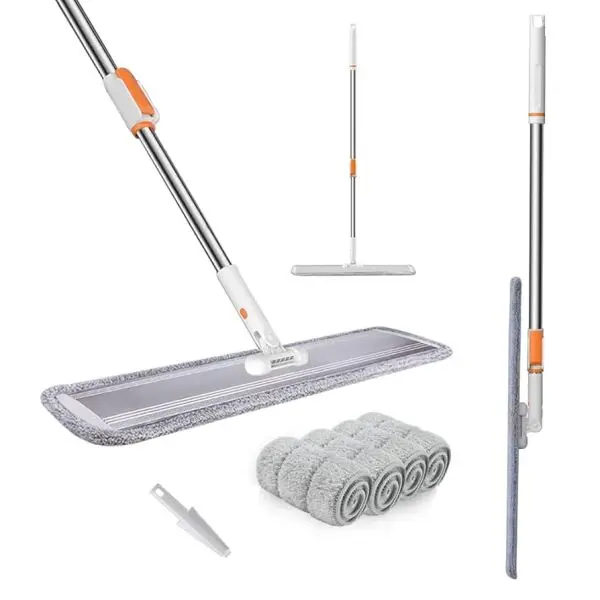 1pc/5pcs Home & Garden Reusable Dust removal Replacement cloth Floor Cleaning Mop Pads Microfiber - Image 5