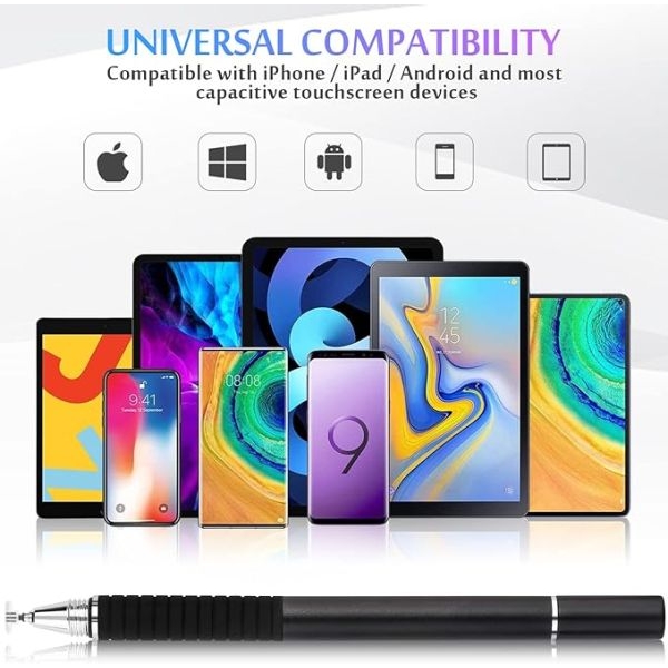Stylus Pen Touch Screens Capacitive Disc Tip Pencil Pencil Tablet Stylus Pencil All Devices - Image 5