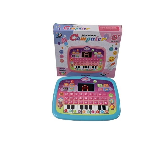 Kids Educational Computer Learning Laptop With LED Screen, Early Learning Tablet For Boys/Girls - Image 2