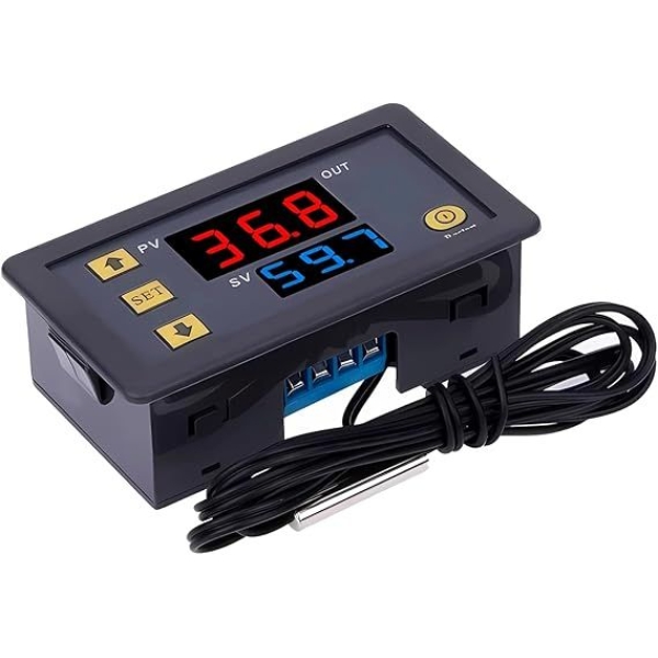 Digital Temperature Controller, W3230 AC110-220V LED Digital Temperature Controller Thermostat Switch Sensor Meter(220V) - Image 4