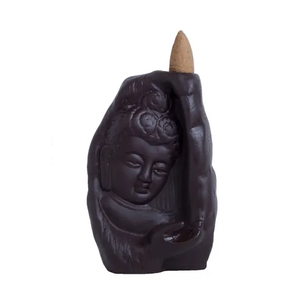 Buddha Face Incense Burner - Image 3