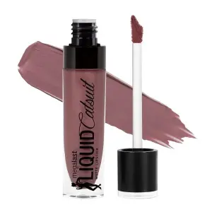 Wet n Wild Megalast Liquid Catsuit Matte Lipstick Rebel Rose, 6g by Genuine Collection