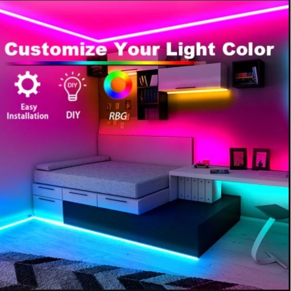Multi Color Strip Light 10 Meter With Remote Changer - Image 3