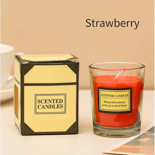 KOJA 1PC Home Decoration Strongwell Nordic Scented Candles - Image 2