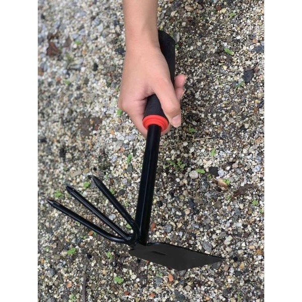 Two In One Double Spade / Trowel / Weeder / Kodalo Gardening Tool With Iron Handle With Comfort Rubber Grip - Image 2