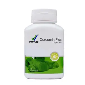CURCUMIN PLUS- 60 CAPSULES Curcumin Capsules, Natural Curcumin Nano Supplement for Joint Health & Immunity; Potent Antioxidant and Anti-Inflammation Ayurvedic Antioxidant & Anti-inflammatory