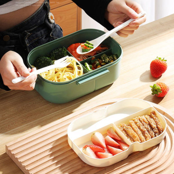 Microwave Safe 6 Partition Leak Proof Lunch Box- 1200ml - Image 3