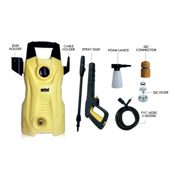 Sanford High Pressure Car Washer SF8503HPW (1200w) - Image 3