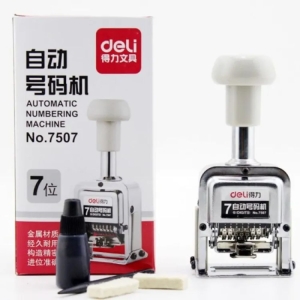 7 Digit Numbering Machne For Easy Numbering On Bill And Other Paper