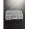 7-Grid Clear Plastic Organizer Box