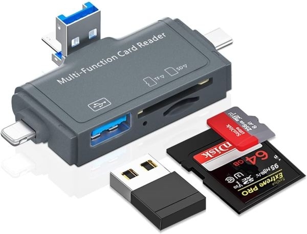 7 in 1 Multifunction Card Reader And Otg - Image 3