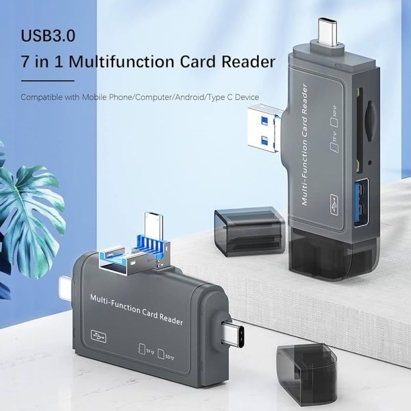 7 in 1 Multifunction Card Reader And Otg - Image 4