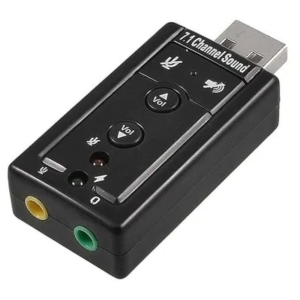 7.1 Channel USB External Sound Card Audio Adapter